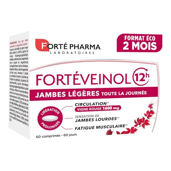 Forté Pharma FortéVeinol 12h comprimés
