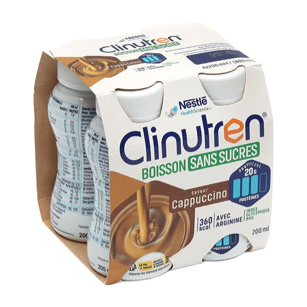 Clinutren boisson hyperprotéinée sans sucres