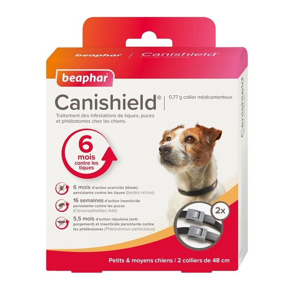 Collier anti puce Canishield Beaphar