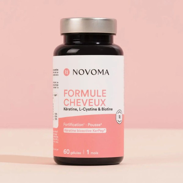 Novoma Formule cheveux gélules