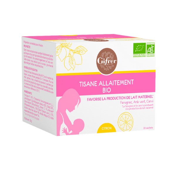 Gifrer Maman Tisane allaitement Bio sachets