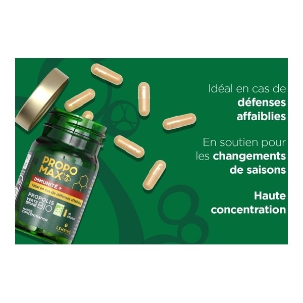 Lehning Propomax Immunité + gélules bio