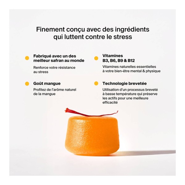 Naali Anti Stress gummies sans sucre