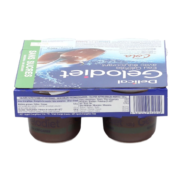 Gelodiet eau gélifiée sans sucres