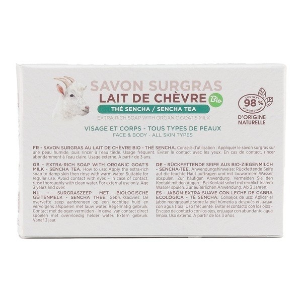 MKL Savon surgras Lait de chèvre bio