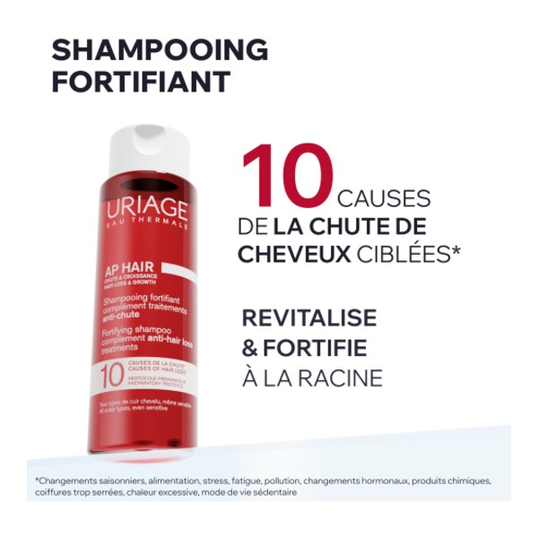 Uriage AP Hair Shampooing fortifiant anti chute