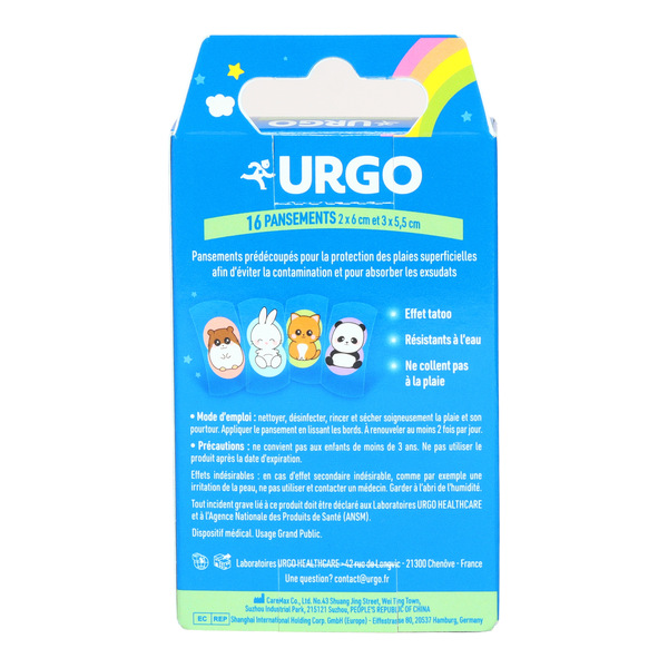 Urgo Pansements Kawaï pour enfants