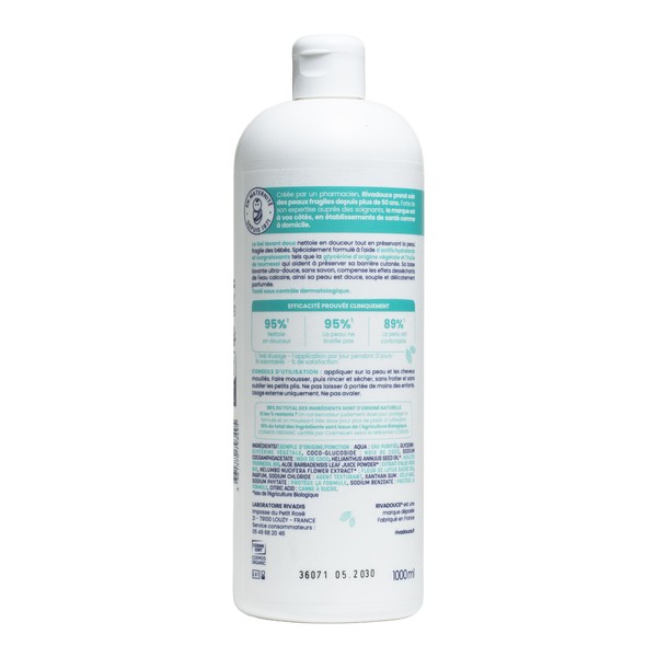 Rivadouce Bébé Gel doux lavant bio