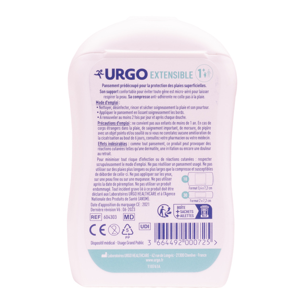 Urgo Pansement Extensible pré découpé