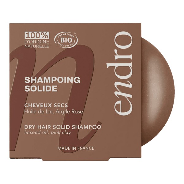 Endro Shampoing solide bio Cheveux secs