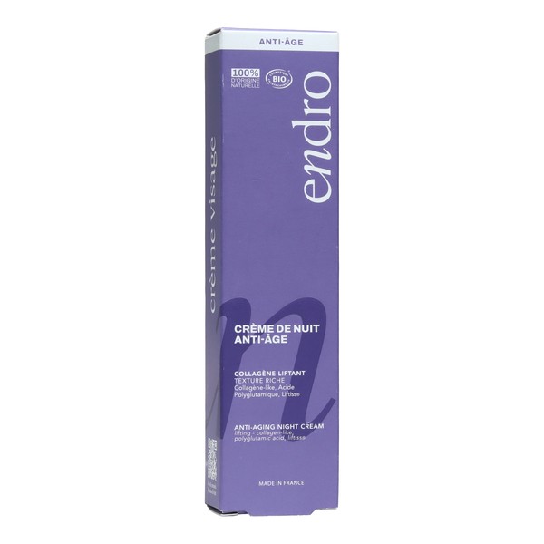 Endro Crème de nuit anti âge bio