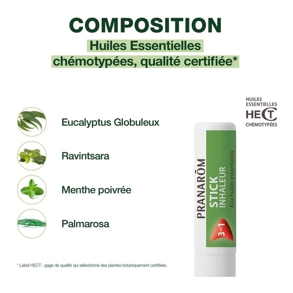 Pranarôm Aromaforce Stick inhaleur 3 en 1