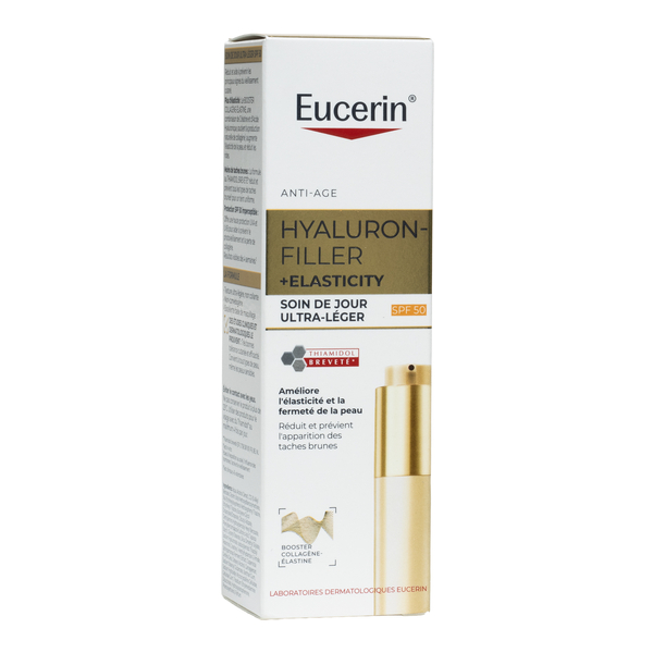 Eucerin Hyaluron Filler + Elasticity Soin de jour ultra léger SPF 50