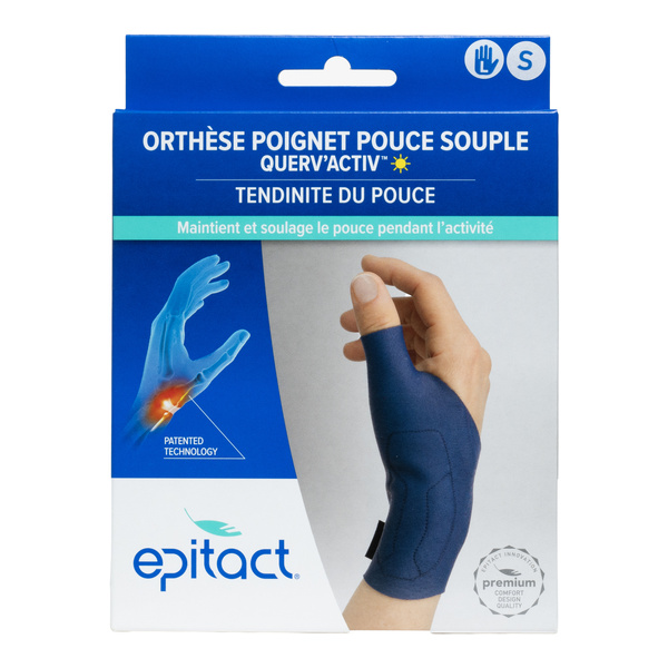 Epitact orthèse poignet pouce souple Querv Activ