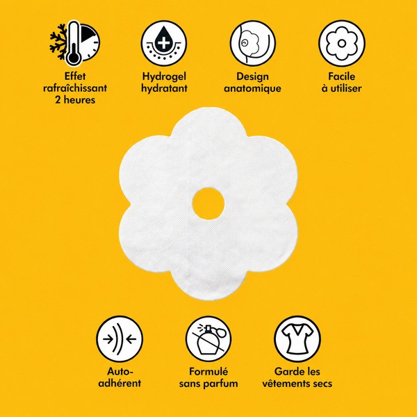 Medela Masque rafraichissant pour seins