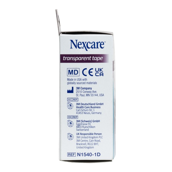 Nexcare sparadrap transparent avec dévidoir
