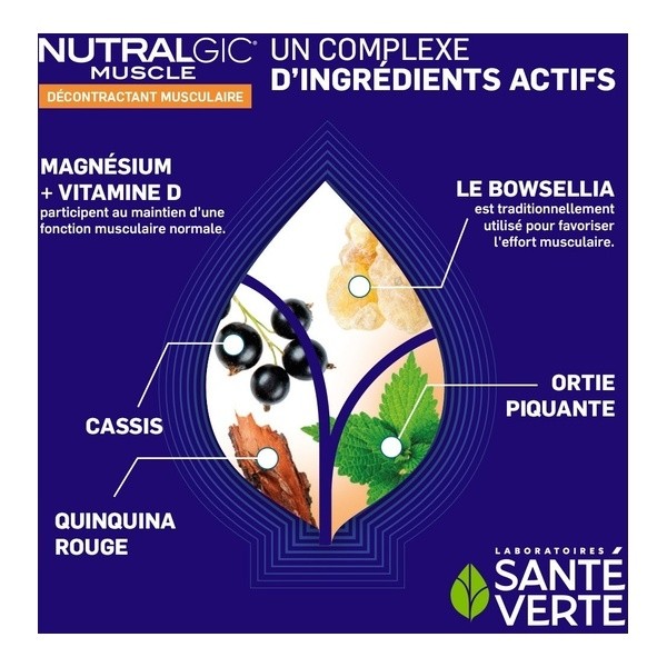 Santé Verte Nutralgic Muscle comprimés