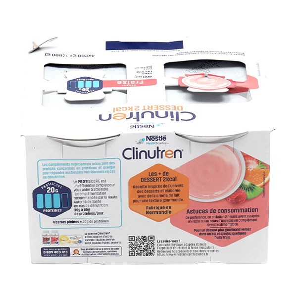 Clinutren Dessert 2kcal crème HP HC