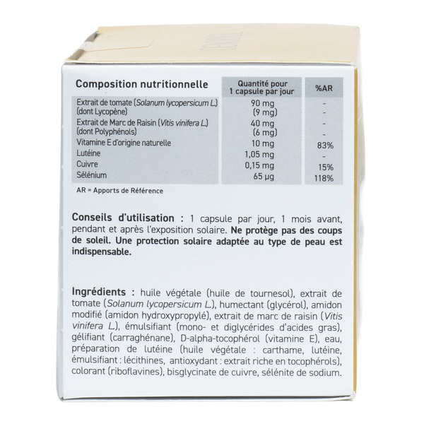 Oenobiol Sun Expert préparateur solaire peau normale capsules