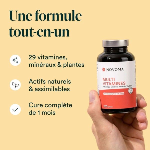 Novoma Multivitamines gélules