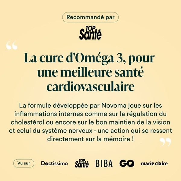 Novoma Oméga 3 capsules