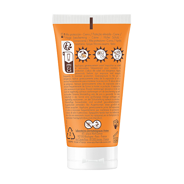 Avène crème solaire résistante à l'eau SPF 30