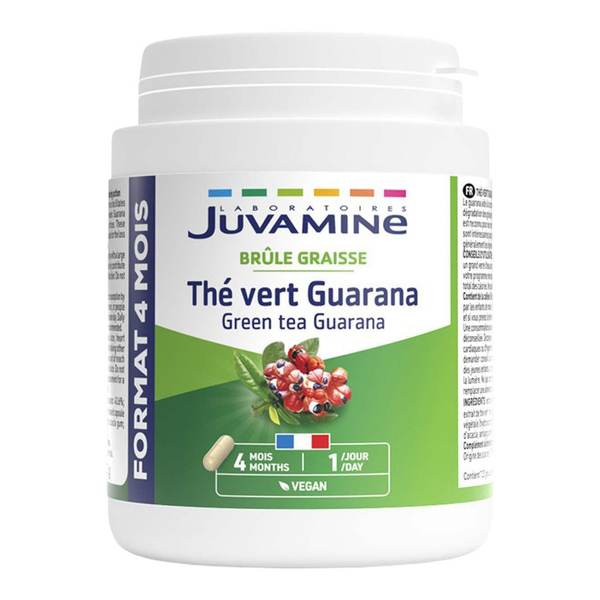 Juvamine Thé vert Guarana gélules