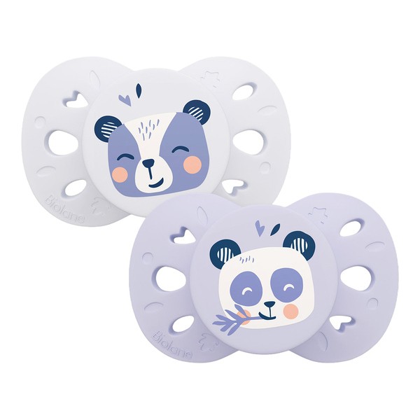 Biolane Sucette anatomique silicone +18 mois