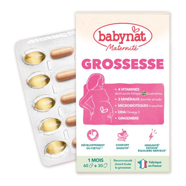 Babynat Maternité Grossesse gélules + capsules