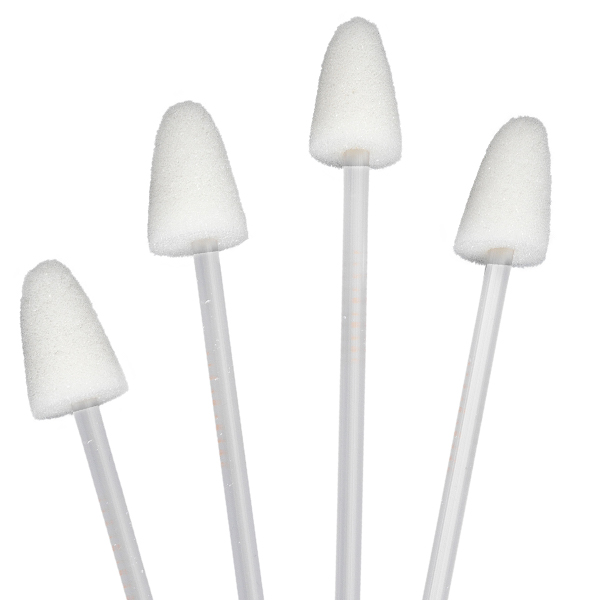 Bâtonnets soins de bouche petit modèle cône en mousse