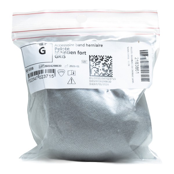 Gibaud pelote pour bandage herniaire fort