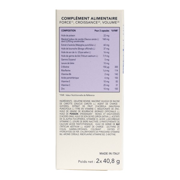 Phytophanère cheveux et ongles capsules