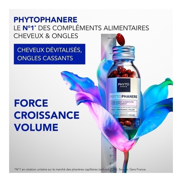 Phytophanère cheveux et ongles capsules