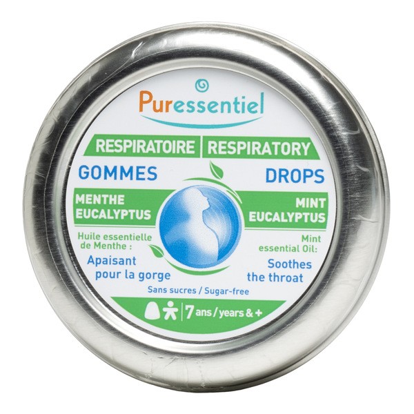 Puressentiel Respiratoire gummies menthe eucalyptus
