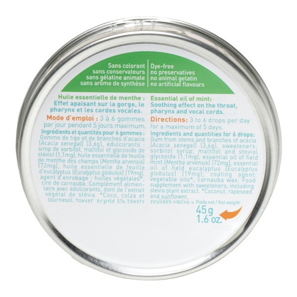 Puressentiel Respiratoire gummies menthe eucalyptus