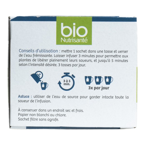 Bio Nutrisanté infusion anti stress sachets