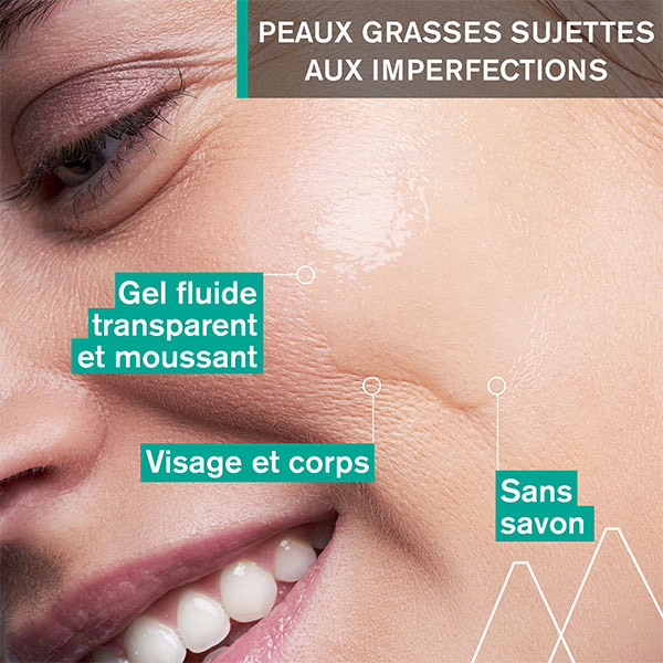 Hyseac gel nettoyant visage et corps