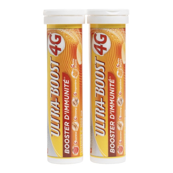 Forté Pharma Ultra Boost 4G Booster d'immunité comprimés effervescents