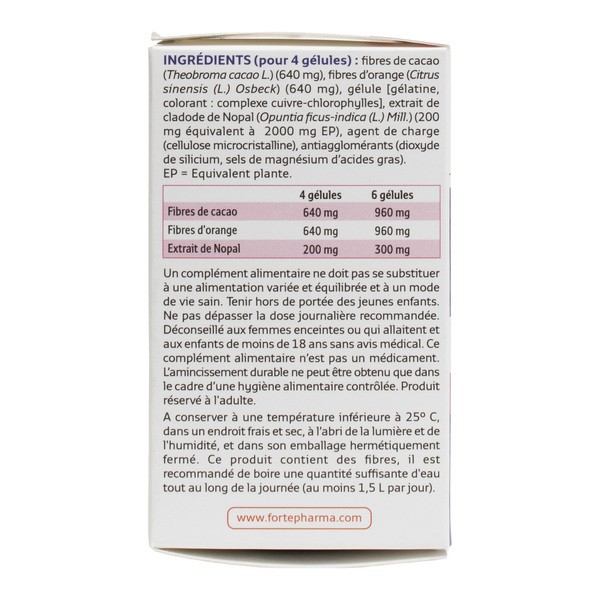 Forté Pharma CaloriLight gélules