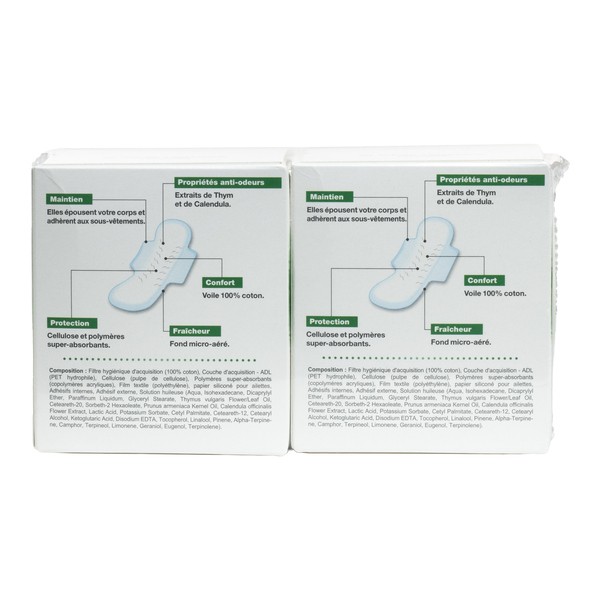 Saugella Cotton Touch Serviettes hygiéniques jour