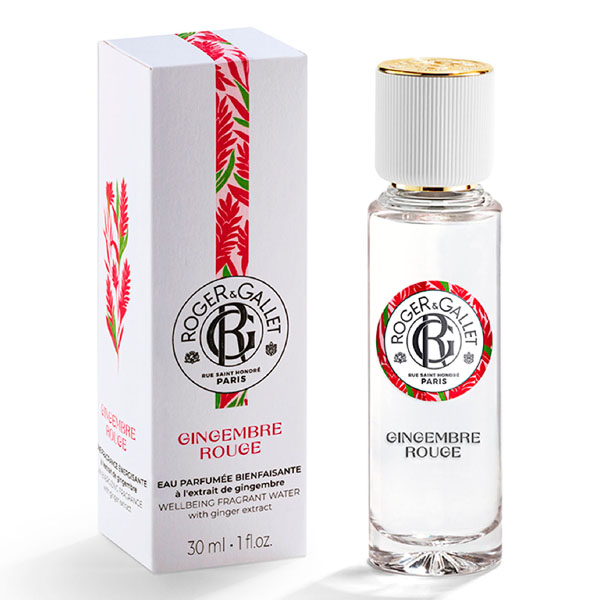 Roger et Gallet eau parfumée bienfaisante Gingembre Rouge
