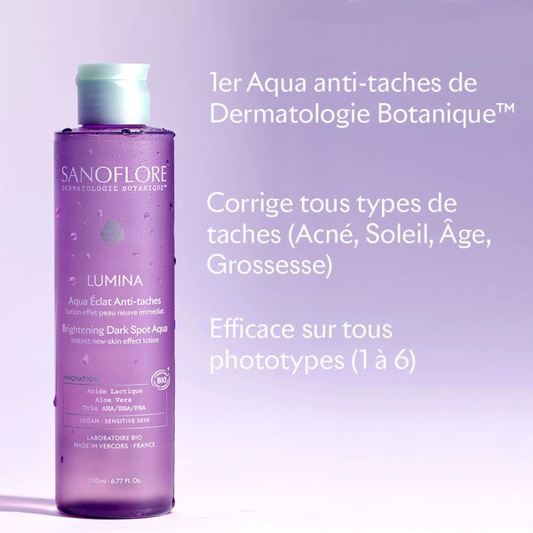 Sanoflore Lumina Aqua Eclat Anti Taches bio