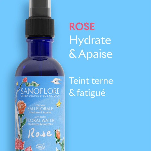 Sanoflore Eau florale de rose bio