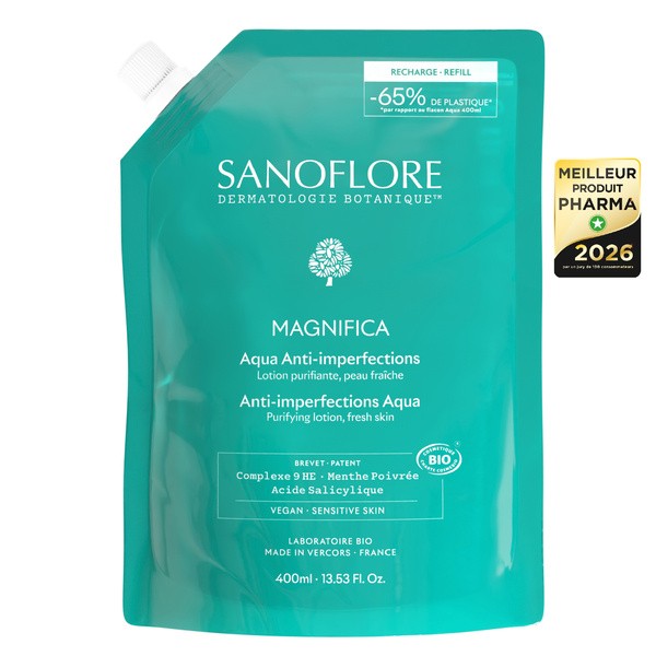 Sanoflore Magnifica Aqua Lotion anti imperfections Bio