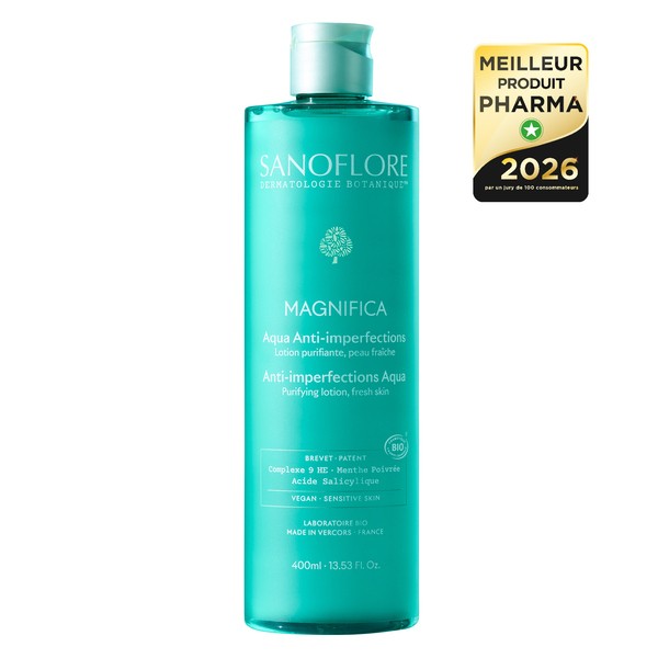 Sanoflore Magnifica Aqua Lotion anti imperfections Bio