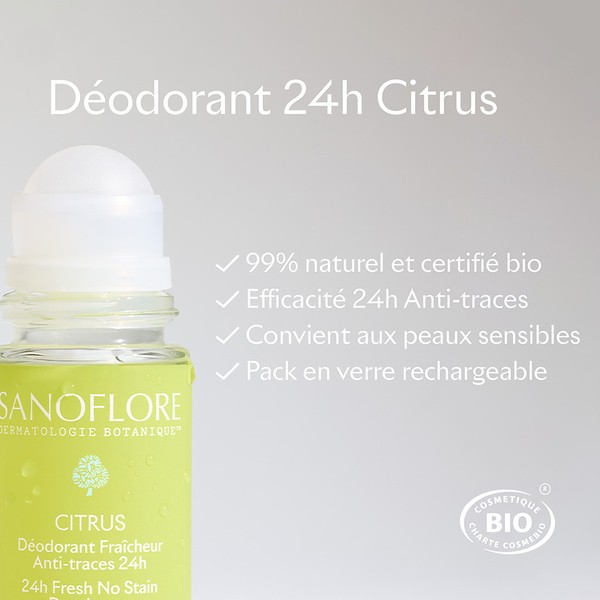Sanoflore Déodorant Citrus 24h
