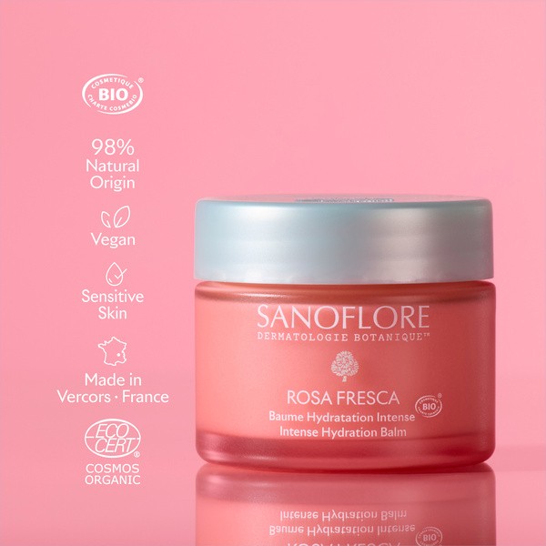 Sanoflore  Rosa Fresca Baume hydratation intense bio
