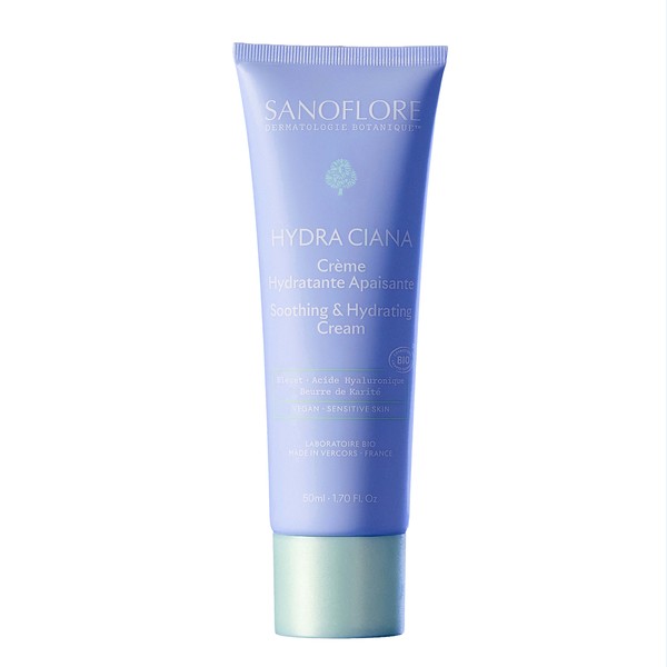 Sanoflore Hydra Ciana Crème Hydratante Apaisante bio