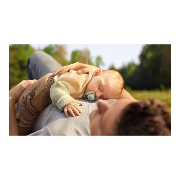 Avent Ultra Air Nightime Sucette anatomique silicone 0-6 mois