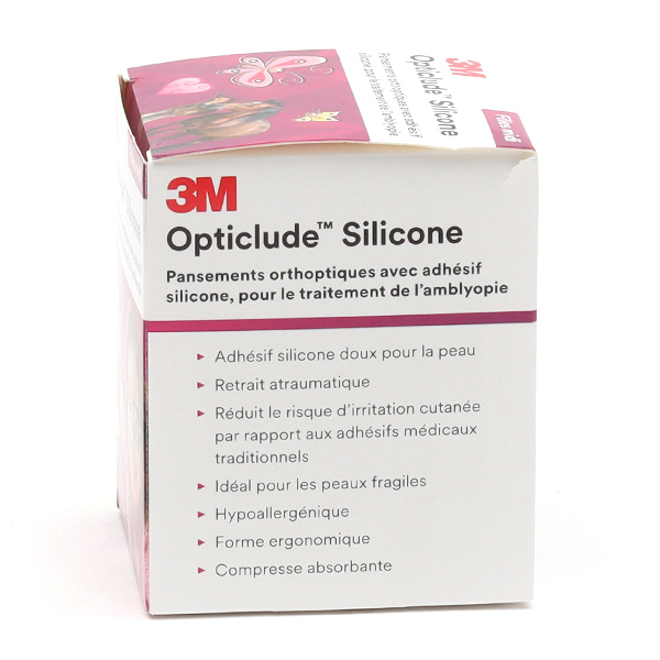 Solventum Opticlude Silicone pansement orthoptique x 50